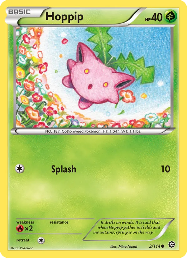 Hoppip #3 – Steam Siege card