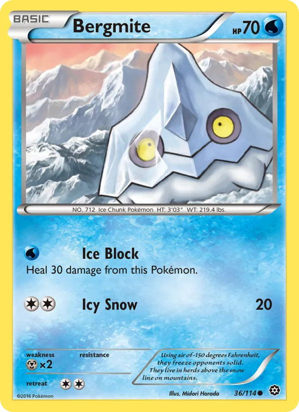Bergmite #36 – Steam Siege card