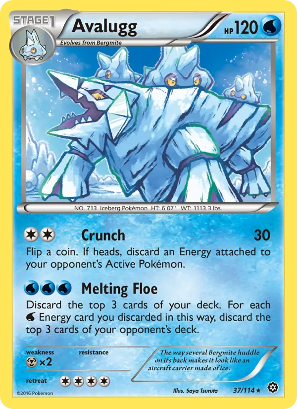 Avalugg #37 – Steam Siege card