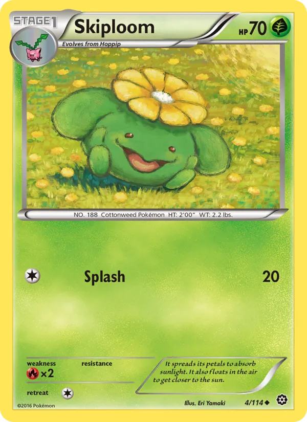 Skiploom #4 – Steam Siege card