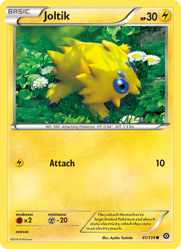 Joltik #41 – Steam Siege card