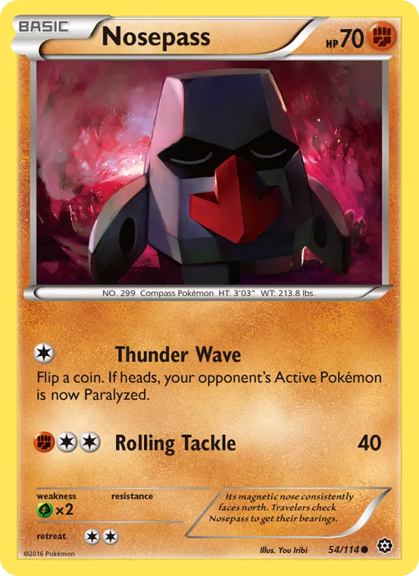 Nosepass #54 – Steam Siege card