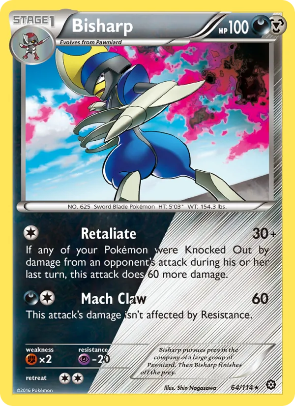 Bisharp #64 – Steam Siege card