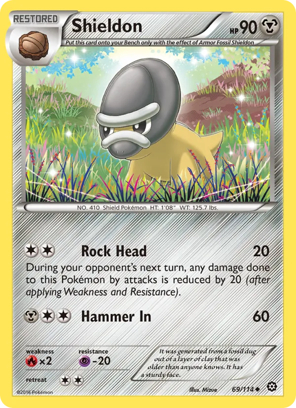 Shieldon #69 – Steam Siege card