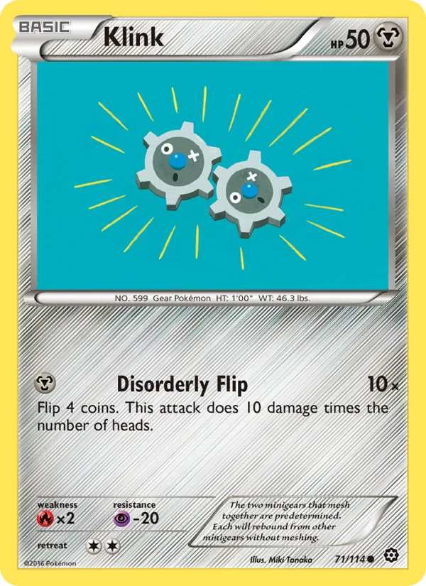 Klink #71 – Steam Siege card