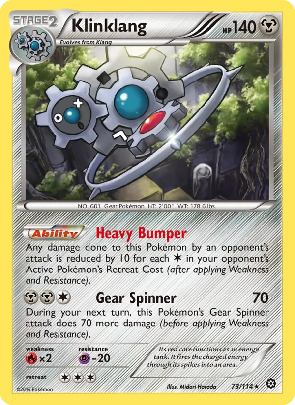 Klinklang #73 – Steam Siege card
