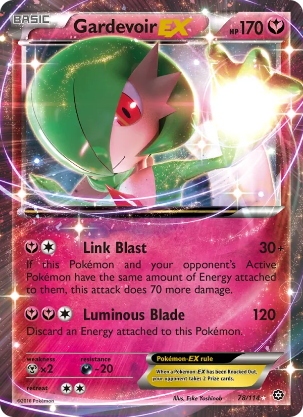 Gardevoir EX #78 – Steam Siege card