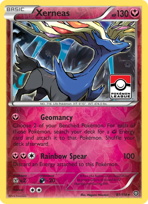 Xerneas #81 – Steam Siege card