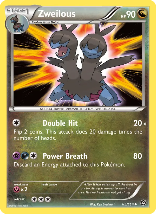 Zweilous #85 – Steam Siege card
