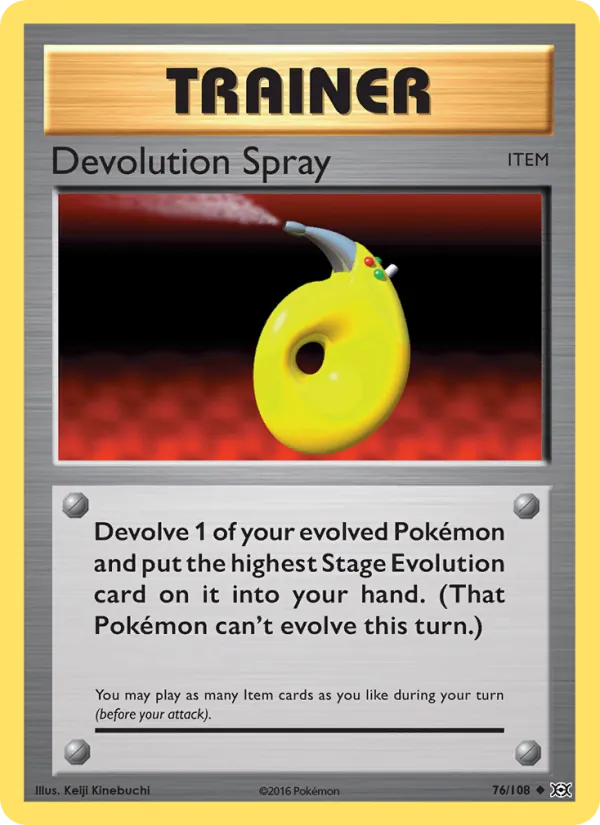 Devolution Spray #76 – Evolutions card