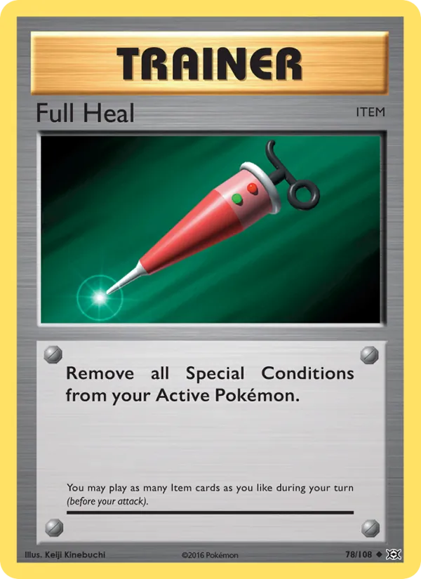Full Heal #78 – Evolutions card