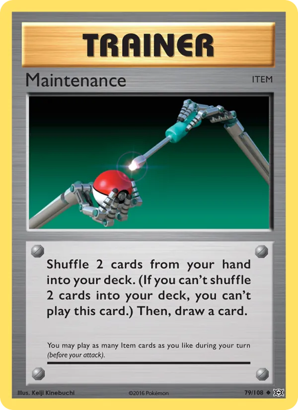 Maintenance #79 – Evolutions card