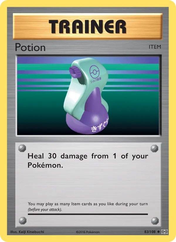 Potion #83 – Evolutions card