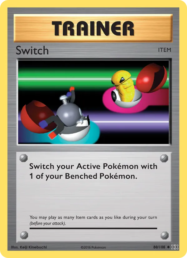 Switch #88 – Evolutions card