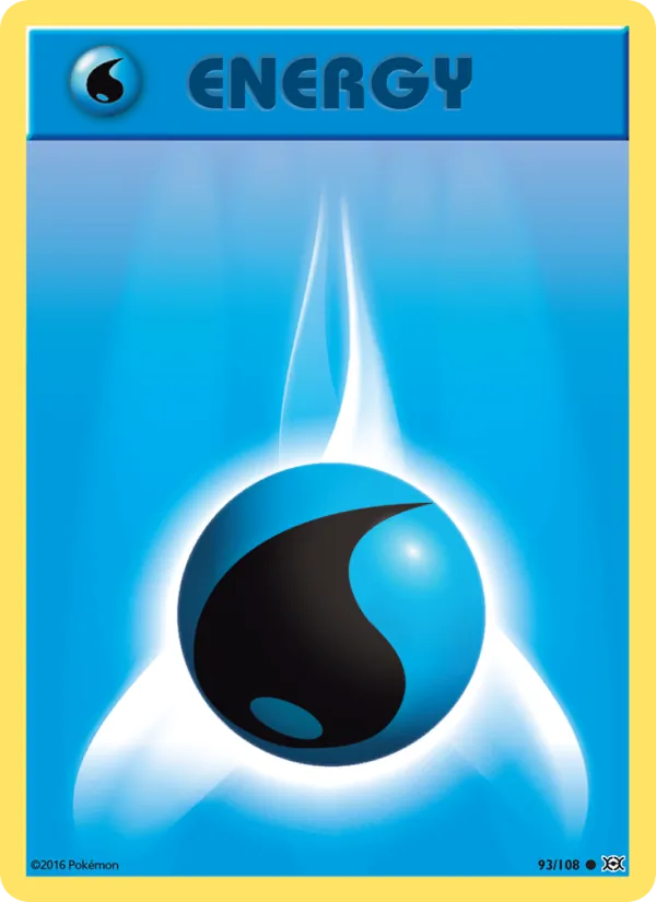 Water Energy #93 – Evolutions card