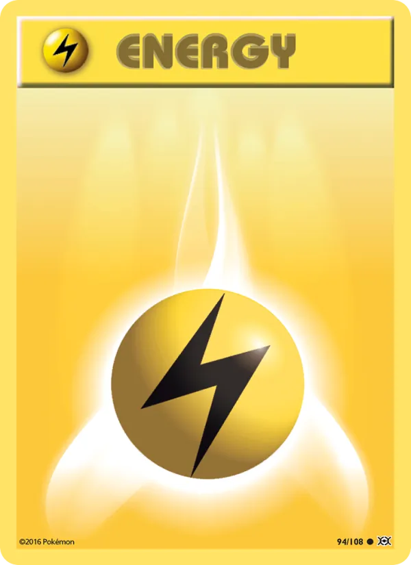 Lightning Energy #94 – Evolutions card