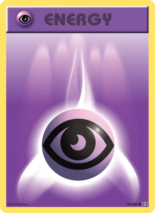 Psychic Energy #95 – Evolutions card