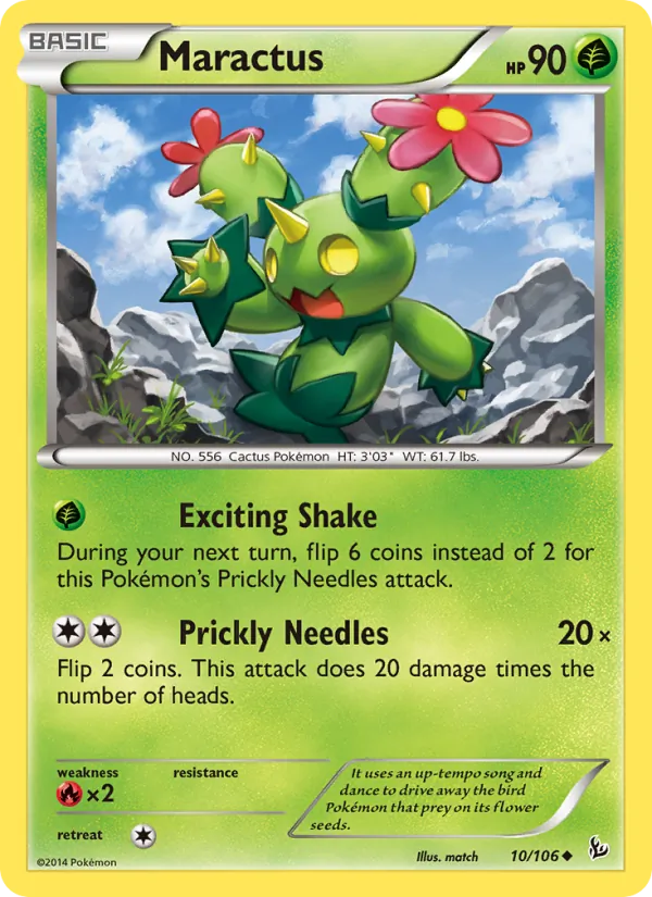 Maractus #10 – Flashfire card