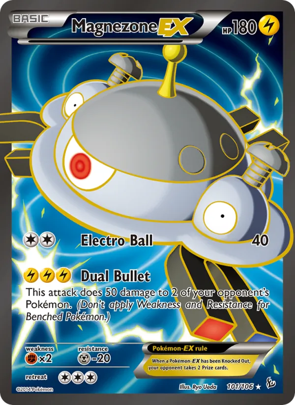 Magnezone EX #101 – Flashfire card