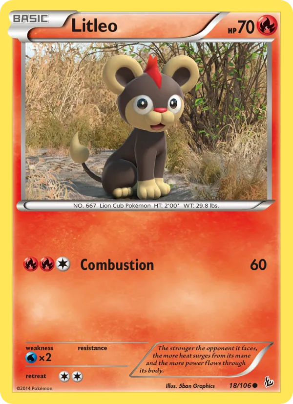 Litleo #18 – Flashfire card