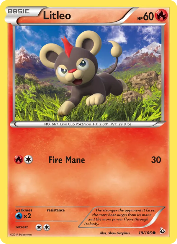 Litleo #19 – Flashfire card