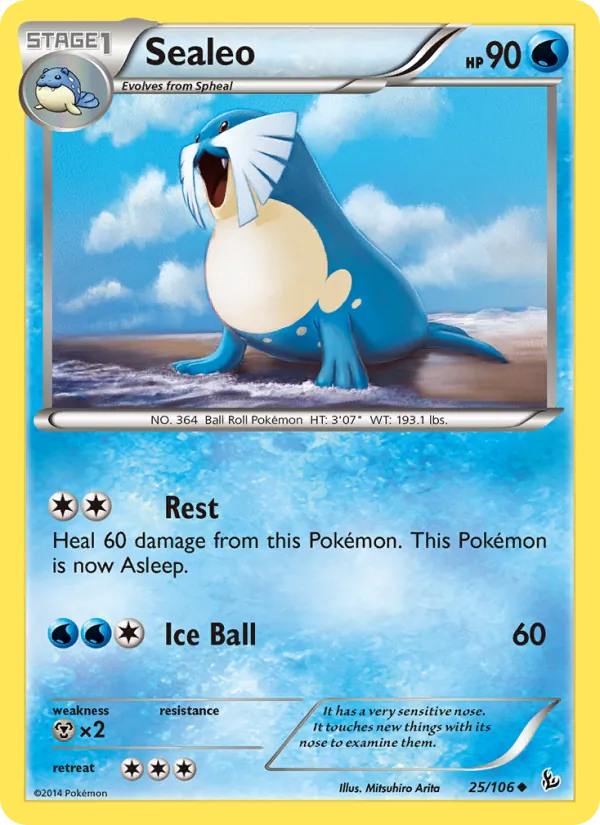Sealeo #25 – Flashfire card