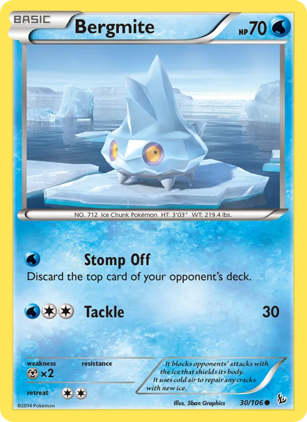 Bergmite #30 – Flashfire card