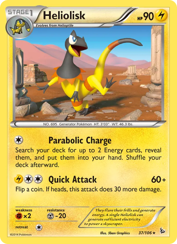 Heliolisk #37 – Flashfire card
