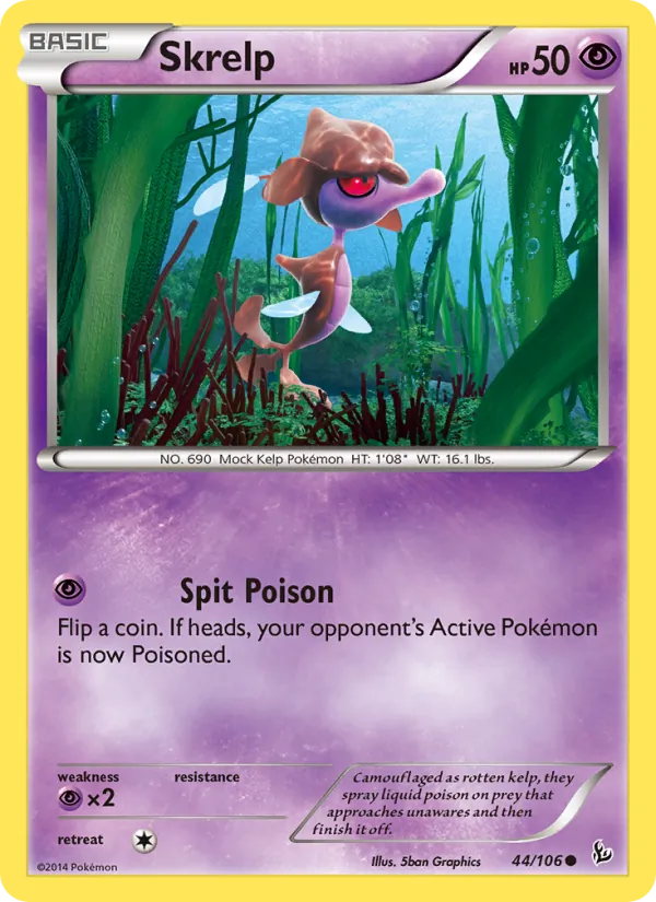 Skrelp #44 – Flashfire card