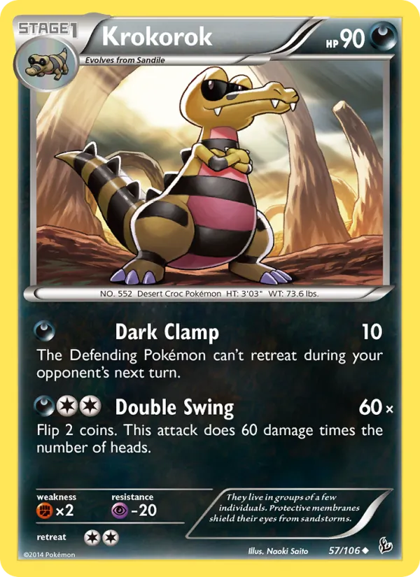 Krokorok #57 – Flashfire card