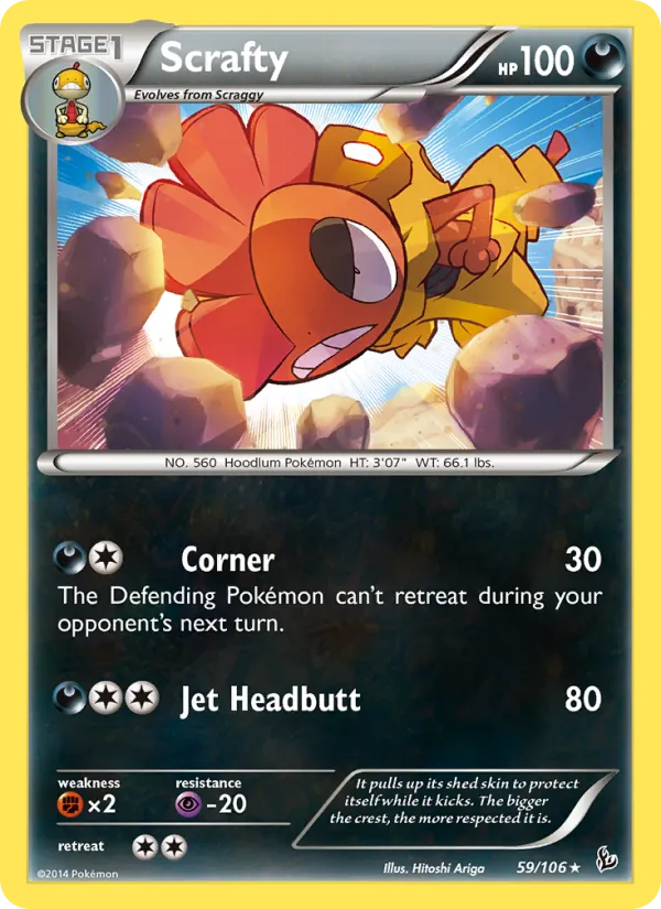 Scrafty #59 – Flashfire card