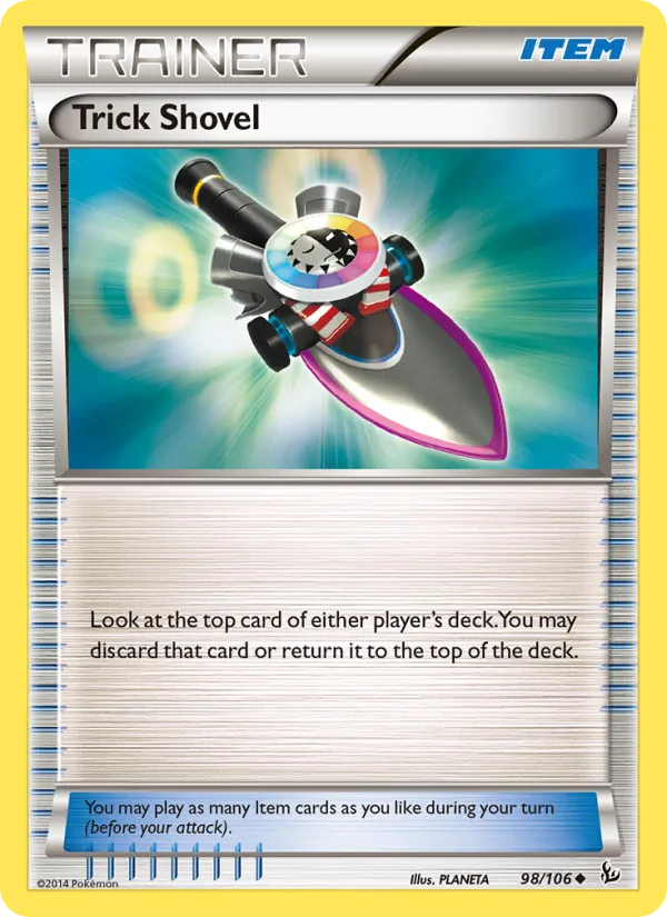 Trick Shovel #98 – Flashfire card