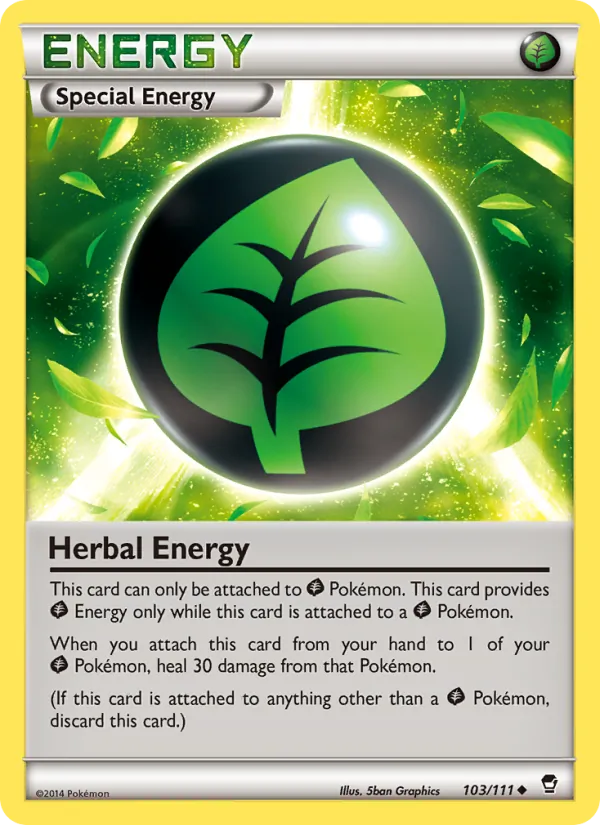 Herbal Energy #103 – Furious Fists card