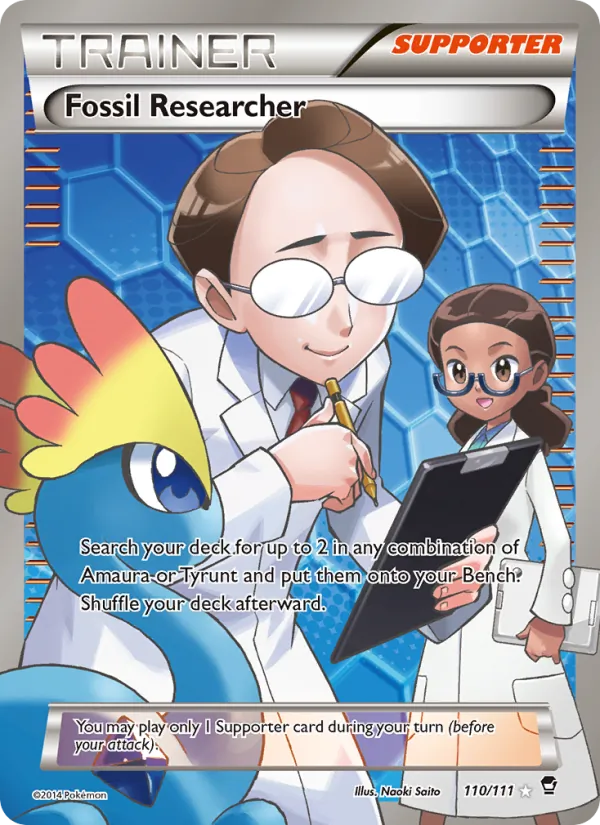 Fossil Researcher #110 – Furious Fists card