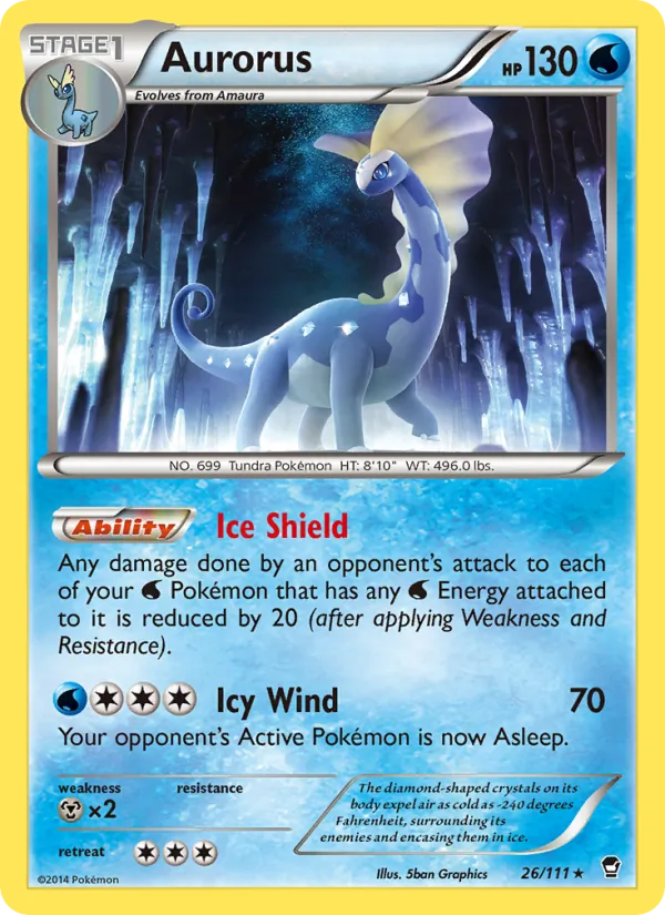 Aurorus #26 – Furious Fists card