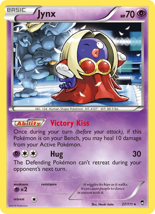 Jynx #37 – Furious Fists card