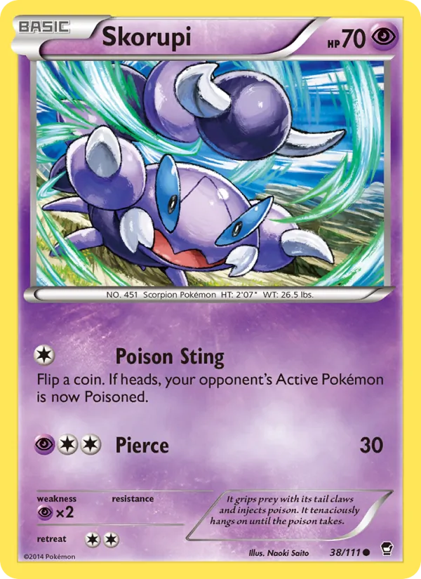 Skorupi #38 – Furious Fists card