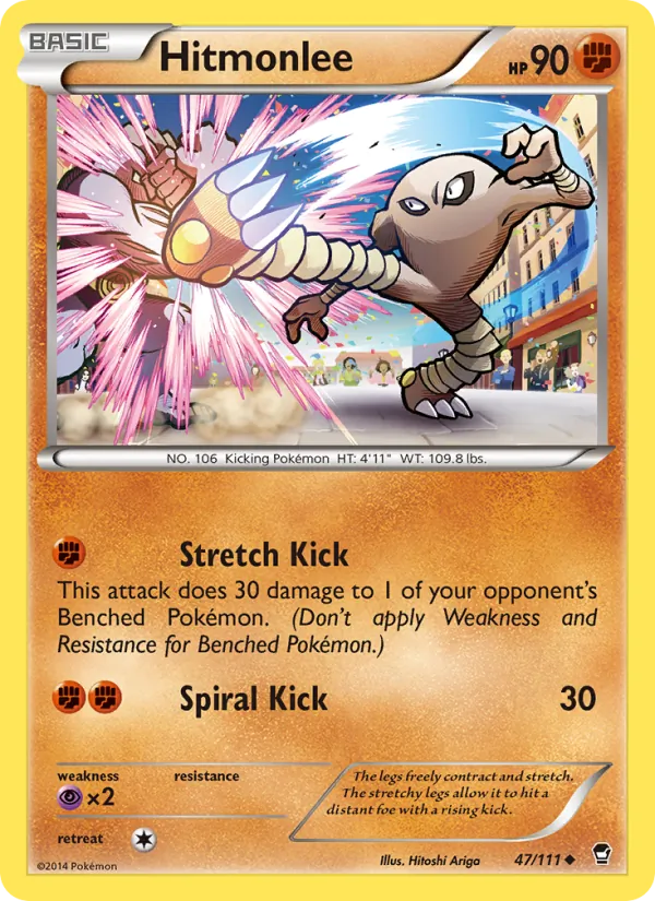 Hitmonlee #47 – Furious Fists card