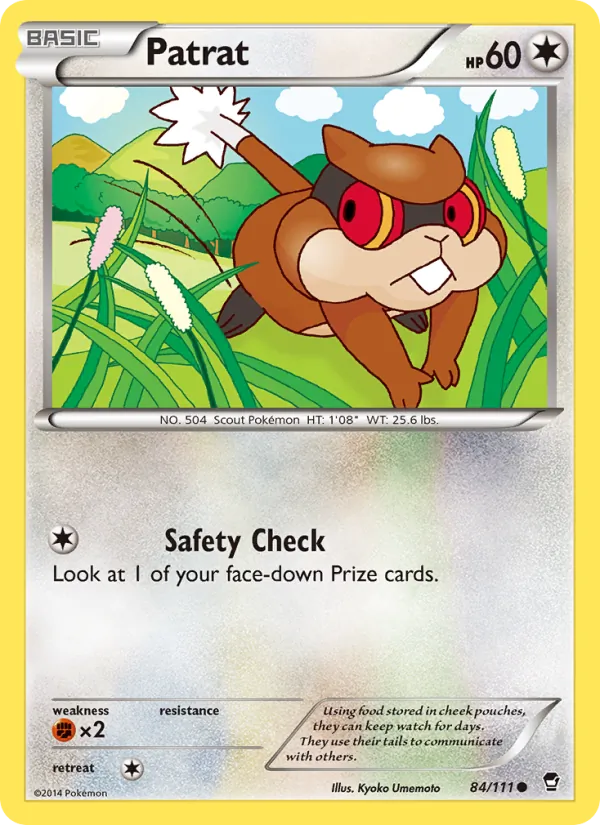 Patrat #84 – Furious Fists card