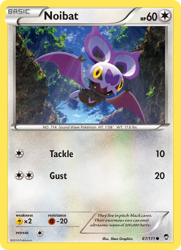 Noibat #87 – Furious Fists card