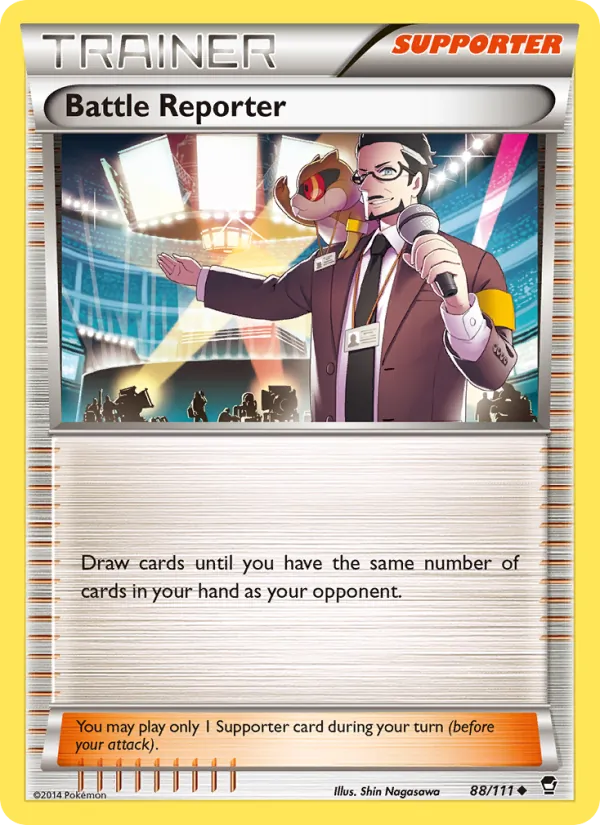 Battle Reporter #88 – Furious Fists card