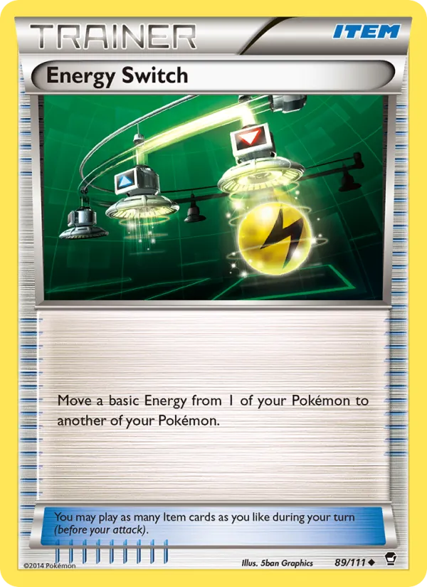 Energy Switch #89 – Furious Fists card