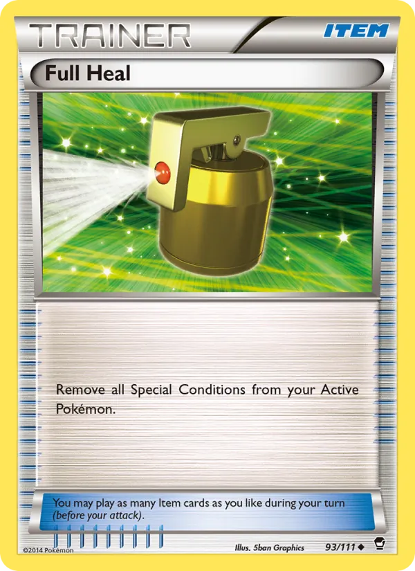 Full Heal #93 – Furious Fists card