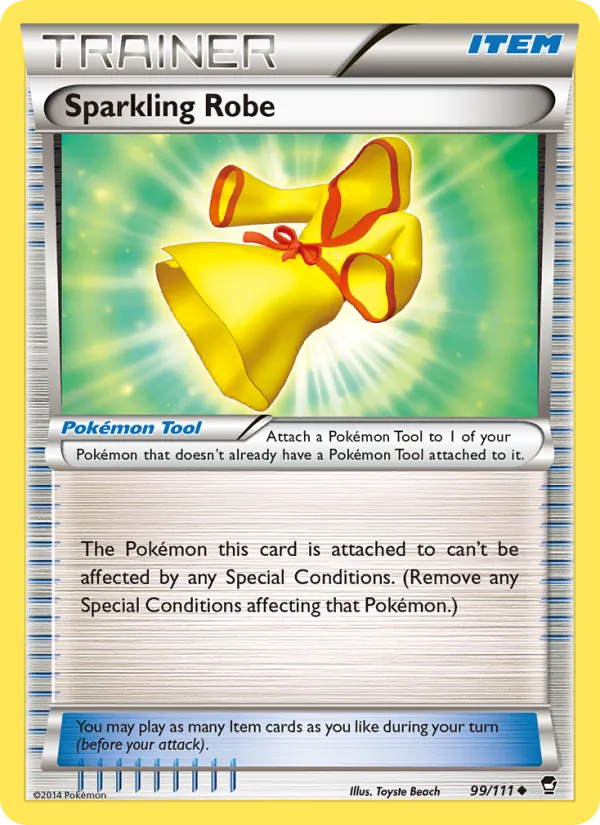 Sparkling Robe #99 – Furious Fists card