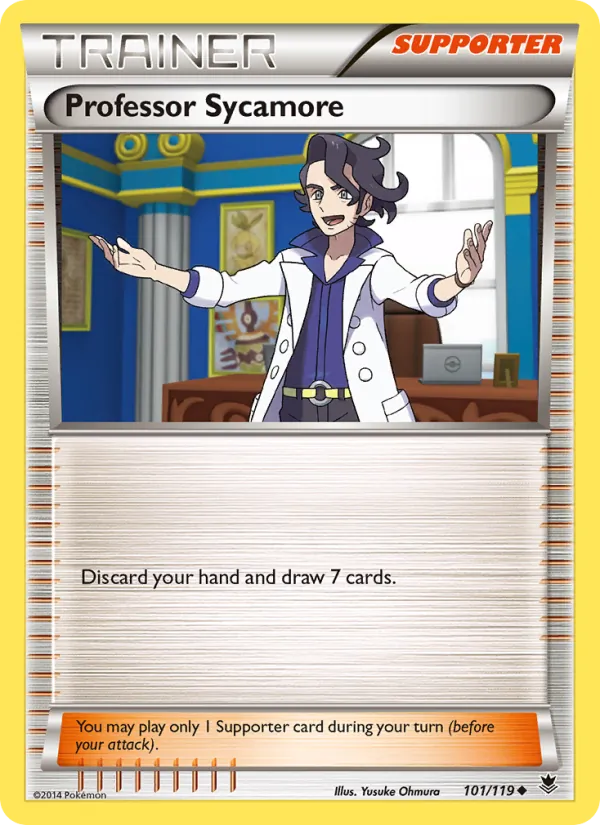 Professor Sycamore #101 – Phantom Forces card