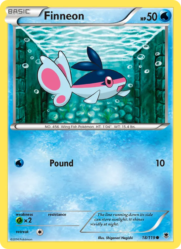 Finneon #18 – Phantom Forces card