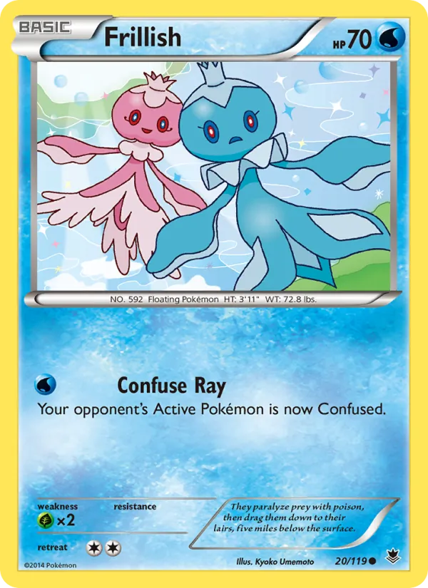Frillish #20 – Phantom Forces card