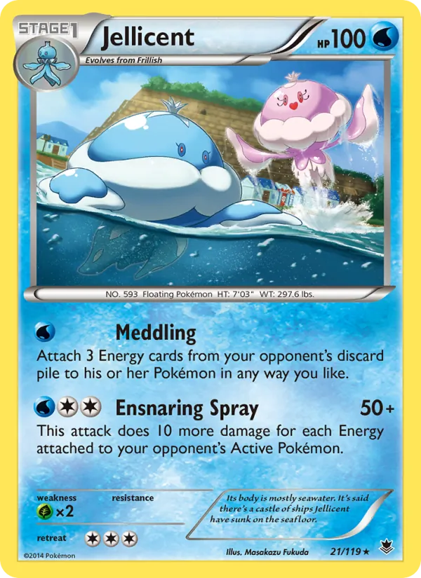 Jellicent #21 – Phantom Forces card