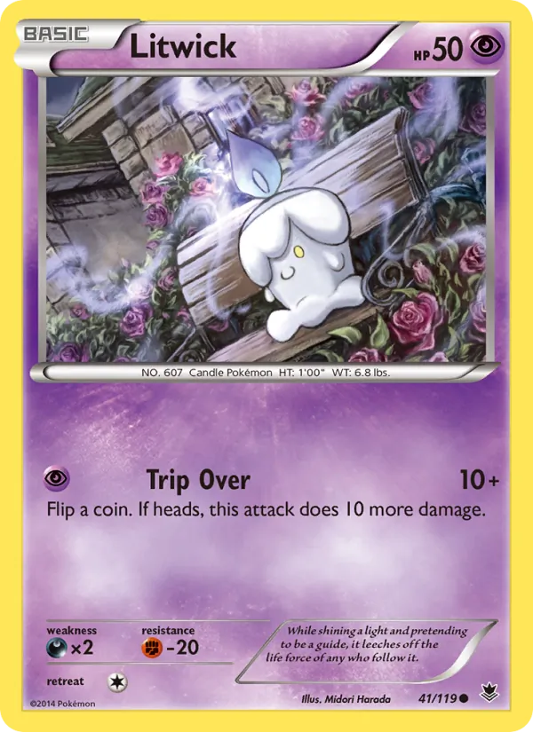 Litwick #41 – Phantom Forces card