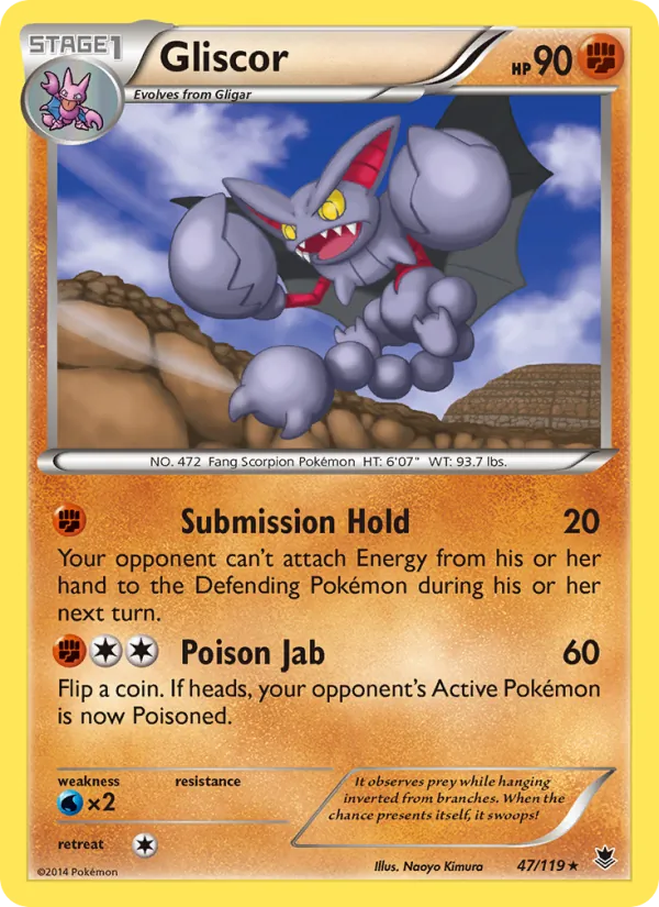 Gliscor #47 – Phantom Forces card